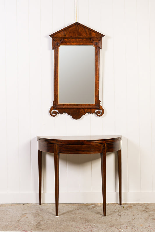 English Mahogany Pier Mirror