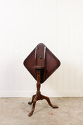 Load image into Gallery viewer, Victorian Mahogany Rounded Square Side Table