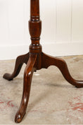 Load image into Gallery viewer, Victorian Mahogany Rounded Square Side Table