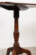 Load image into Gallery viewer, Victorian Mahogany Rounded Square Side Table