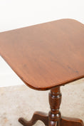 Load image into Gallery viewer, Victorian Mahogany Rounded Square Side Table