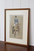 Load image into Gallery viewer, Vintage Framed Equestrian Riding Print