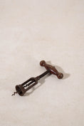 Load image into Gallery viewer, Antique German Hercules Spring Corkscrew with Turned Wooden Handle (c. 1900)