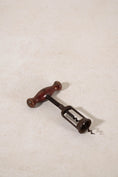 Load image into Gallery viewer, Antique German Hercules Spring Corkscrew with Turned Wooden Handle (c. 1900)