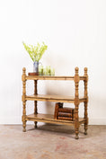 Load image into Gallery viewer, English Pine Breakfast Trolley