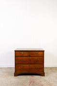 Load image into Gallery viewer, George II Petite Walnut Chest with Swan Neck Handles (c. 1750)