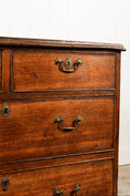 Load image into Gallery viewer, George II Petite Walnut Chest with Swan Neck Handles (c. 1750)