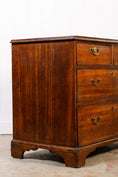 Load image into Gallery viewer, George II Petite Walnut Chest with Swan Neck Handles (c. 1750)