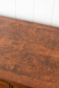 Load image into Gallery viewer, George III English Burl Walnut Chest of Drawers with Inset Drawers on Brackets (c. 1760-1820)