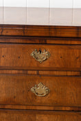 Load image into Gallery viewer, George III English Burl Walnut Chest of Drawers with Overlay Drawers on Brackets (c. 1760-1820)