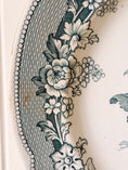Load image into Gallery viewer, 19th Century Large Green Transferware Platter (England; c. 1850)