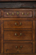 Load image into Gallery viewer, George III Period Oak Welsh Dresser Base with Topper (c. 1760-80)