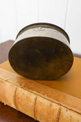 Load image into Gallery viewer, Vintage Lidded Brass Box with Anchor