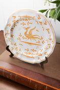 Load image into Gallery viewer, 19th Century French Moustiers Faience Mustard Plate (c. 1880)