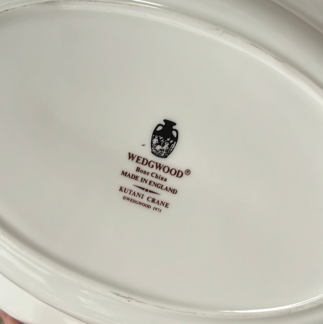 Wedgwood ‘Kutani Crane’ Oval Vegetable Serving Dish