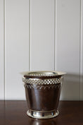Load image into Gallery viewer, English Silverplate Reticulated Ice Bucket/Planter