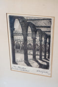 Load image into Gallery viewer, PAIR of Antique Architectural Engraving of an English Cathedral in Lincoln | 8”W x 11”H