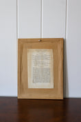 Load image into Gallery viewer, 18th Century English Hand Colored Botanical Book Plate (c. 1720) | Framed in the early 1900s