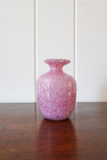 Load image into Gallery viewer, Vintage Hand Blown Pink Glass Object/Bud Vase