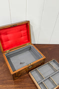 Load image into Gallery viewer, Antique Tunbridge Inlaid Jewelry Box (c. 1850)