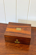 Load image into Gallery viewer, Reeves & Sons Artist Paint Box with Original Paint + Working Key (c. 1890)