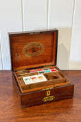 Load image into Gallery viewer, Reeves & Sons Artist Paint Box with Original Paint + Working Key (c. 1890)
