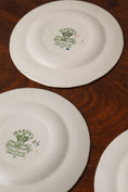 Load image into Gallery viewer, SET of 6 Masons Ironstone ‘Chartreuse’ Floral Small 5.75”W Plates