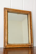 Load image into Gallery viewer, Petite Gilt Wood Mirror (c. 1880)
