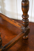 Load image into Gallery viewer, Antique English Joint Stool with Bulbous Legs