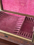 Load image into Gallery viewer, Antique English Oak Flatware Box