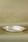 Load image into Gallery viewer, Large Oval Silver Plate Gallery Tray by Rogers