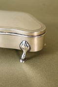 Load image into Gallery viewer, Antique Sterling Silver Footed Box (c. 1860)