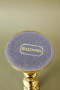 Load image into Gallery viewer, Baldwin Lacquered Brass 7.5” Candlestick