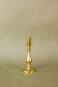 Load image into Gallery viewer, 19th Century English Brass Candlestick Single | 7"H
