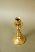 Load image into Gallery viewer, 19th Century English Brass Candlestick Single | 7"H