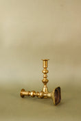 Load image into Gallery viewer, PAIR Vintage 7”H Brass Candlesticks
