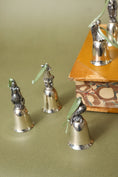 Load image into Gallery viewer, Reed & Barton 12 Days of Christmas Silverplate Bell Ornaments Complete Set