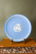 Load image into Gallery viewer, Wedgwood Blue Jasperware Christmas Plate