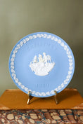 Load image into Gallery viewer, Wedgwood Blue Jasperware Christmas Plate
