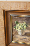 Load image into Gallery viewer, David Stoves English, Signed Oil On Board "Primroses Dappled Light"