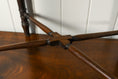 Load image into Gallery viewer, Antique English Mahogany Stool with Cane Cut Legs
