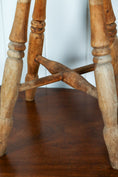 Load image into Gallery viewer, Antique Beechwood + Elm Stool