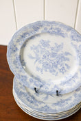 Load image into Gallery viewer, SET of 6 Antique Asiatic Pheasant Dinner Plates 10.5”