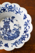 Load image into Gallery viewer, RARE Spode Earthenware Scalloped Bowl with Raised Flowers (c. 1875-1890)