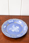 Load image into Gallery viewer, Saint-Omer Faience French Periwinkle Earthenware Hand Painted 9” Plate