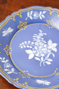 Load image into Gallery viewer, Saint-Omer Faience French Periwinkle Earthenware Hand Painted 9” Plate