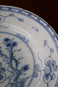 Load image into Gallery viewer, Pair of 18th Century Blue + White Delft Plates