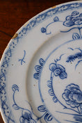 Load image into Gallery viewer, Pair of 18th Century Blue + White Delft Plates