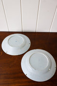 Load image into Gallery viewer, Pair of 18th Century Blue + White Delft Plates
