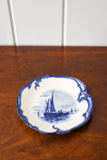 Load image into Gallery viewer, Delf Ship Plate | by ‘Royal Bonn’ (German; c. 1890-1920) | 6.25”W